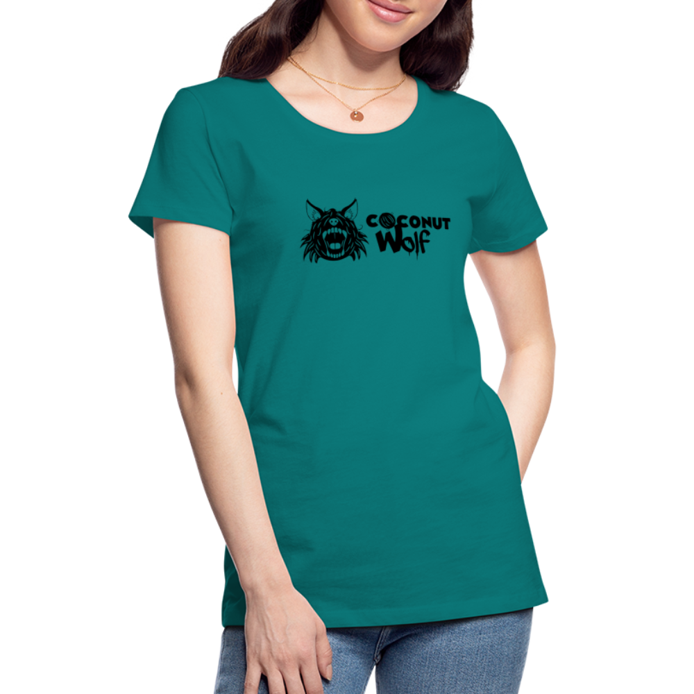 Coconut Wolf Classic Women's Premium T - teal