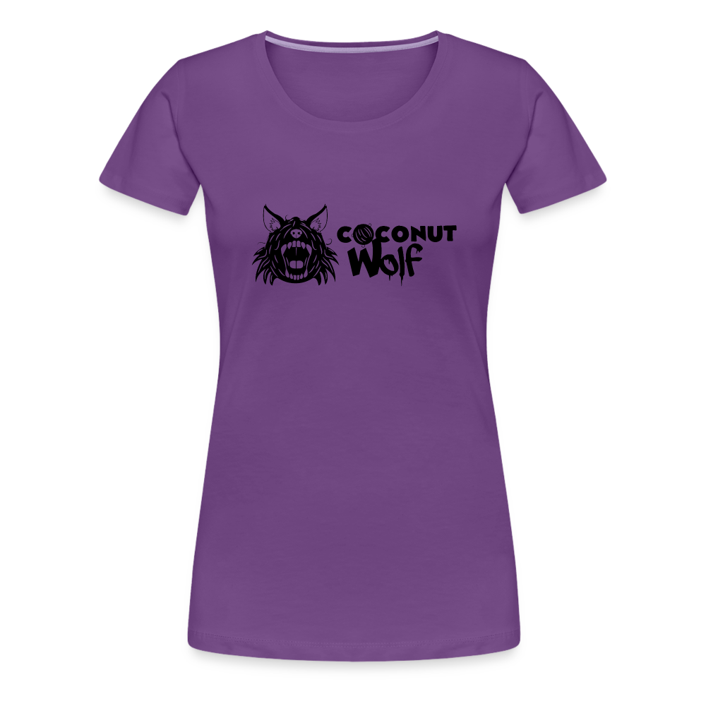 Coconut Wolf Classic Women's Premium T - purple