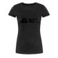 Coconut Wolf Classic Women's Premium T - charcoal grey