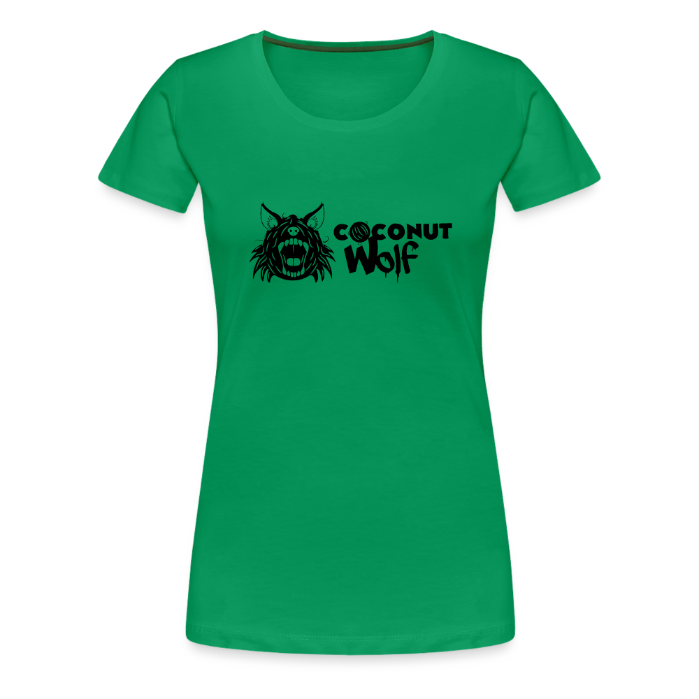 Coconut Wolf Classic Women's Premium T - kelly green