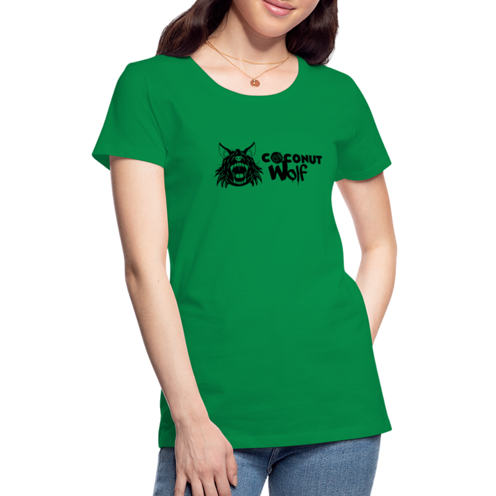 Coconut Wolf Classic Women's Premium T - kelly green