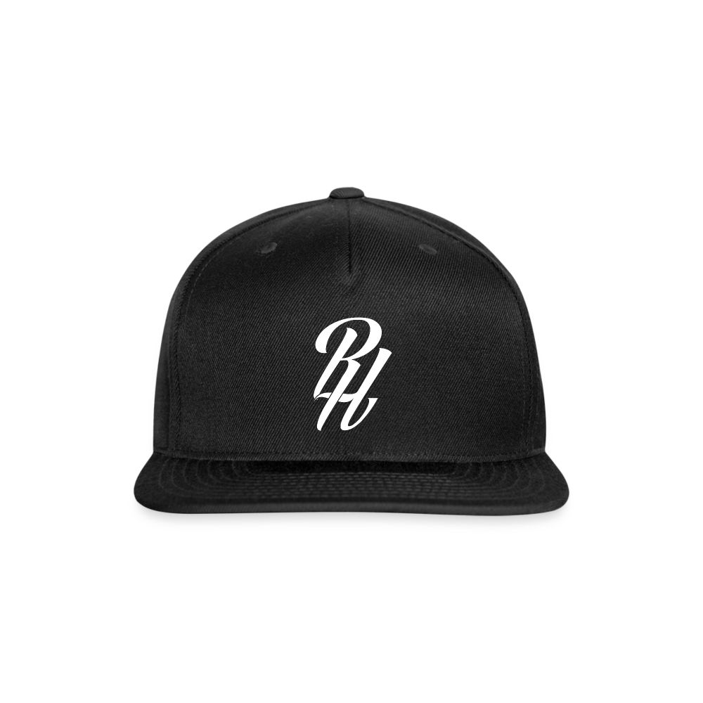 Relic Hearts Band Insignia Snapback Baseball Cap - black