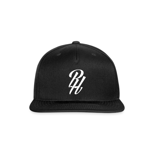 Relic Hearts Band Insignia Snapback Baseball Cap - black