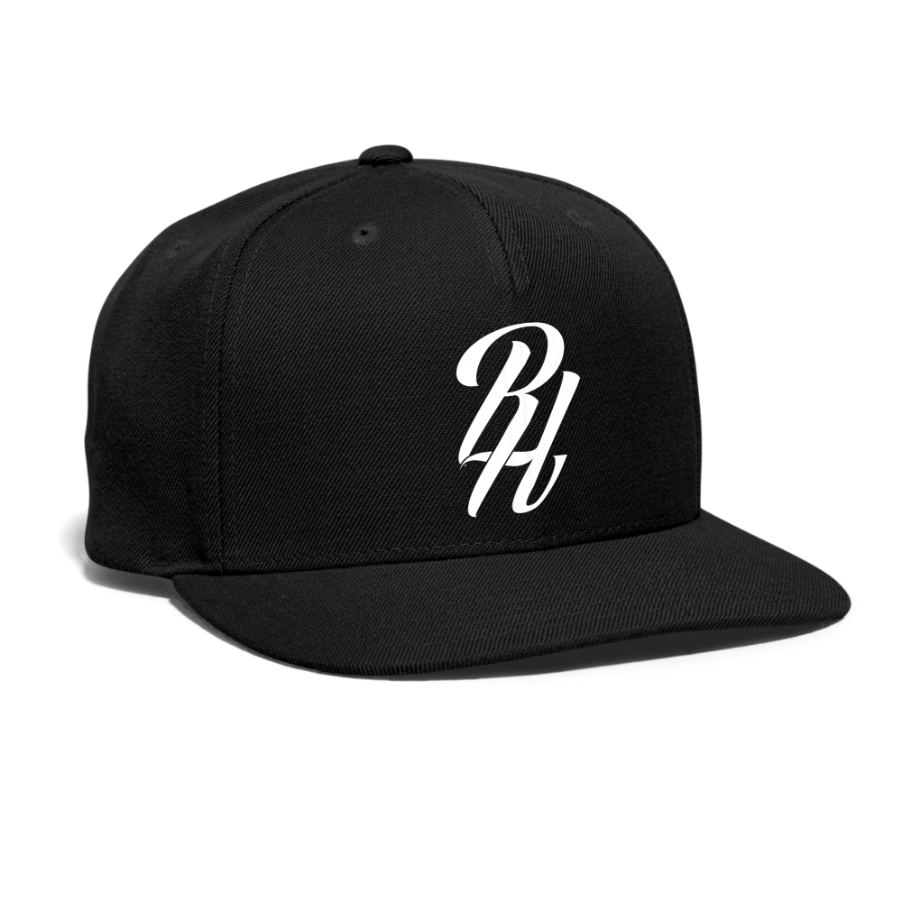 Relic Hearts Band Insignia Snapback Baseball Cap - black