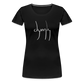 Dyingly Logotype Women’s Premium T - black