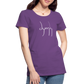 Dyingly Logotype Women’s Premium T - purple