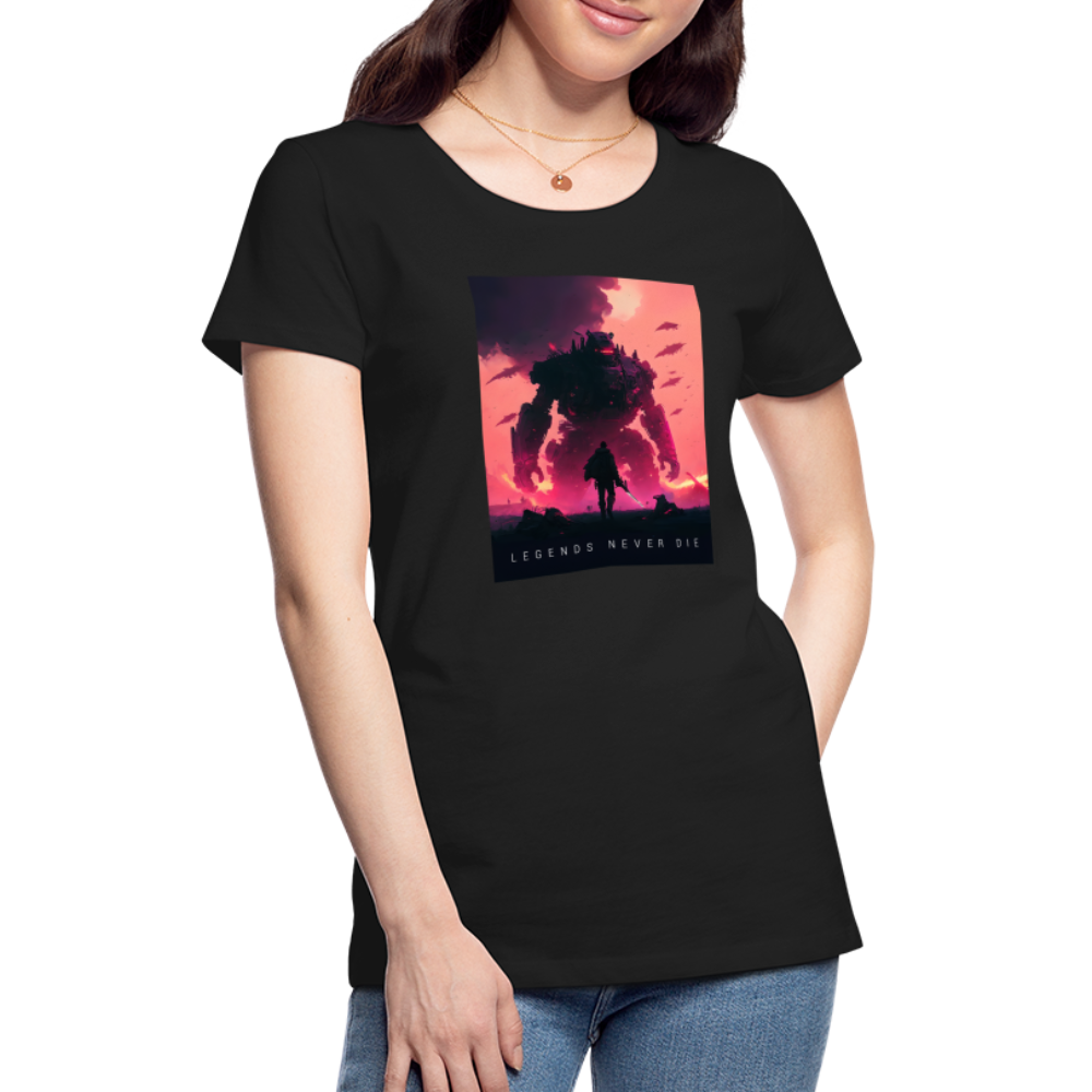 Legends Never Die Women’s Premium T - black