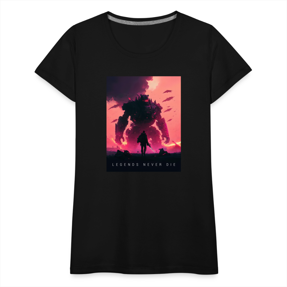 Legends Never Die Women’s Premium T - black