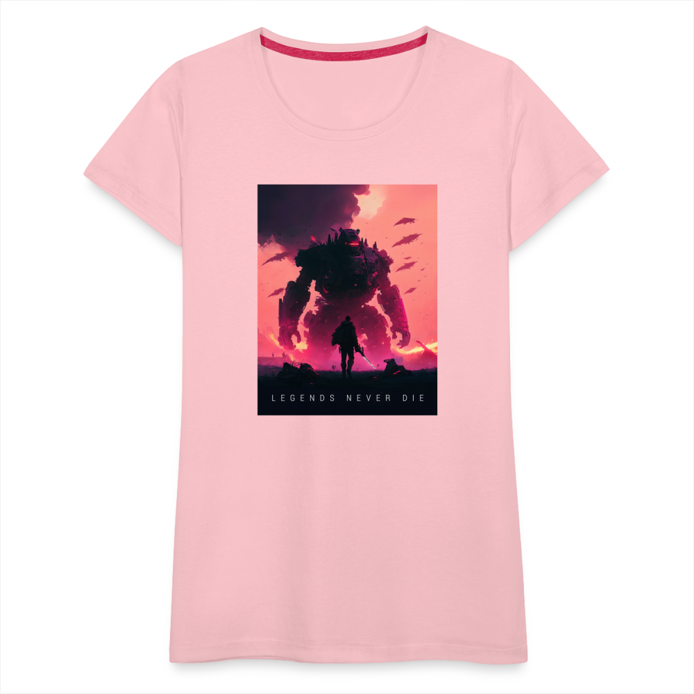 Legends Never Die Women’s Premium T - pink