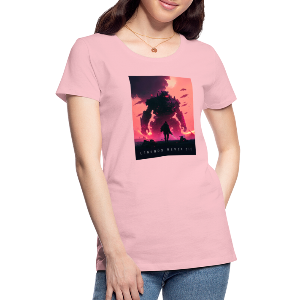 Legends Never Die Women’s Premium T - pink