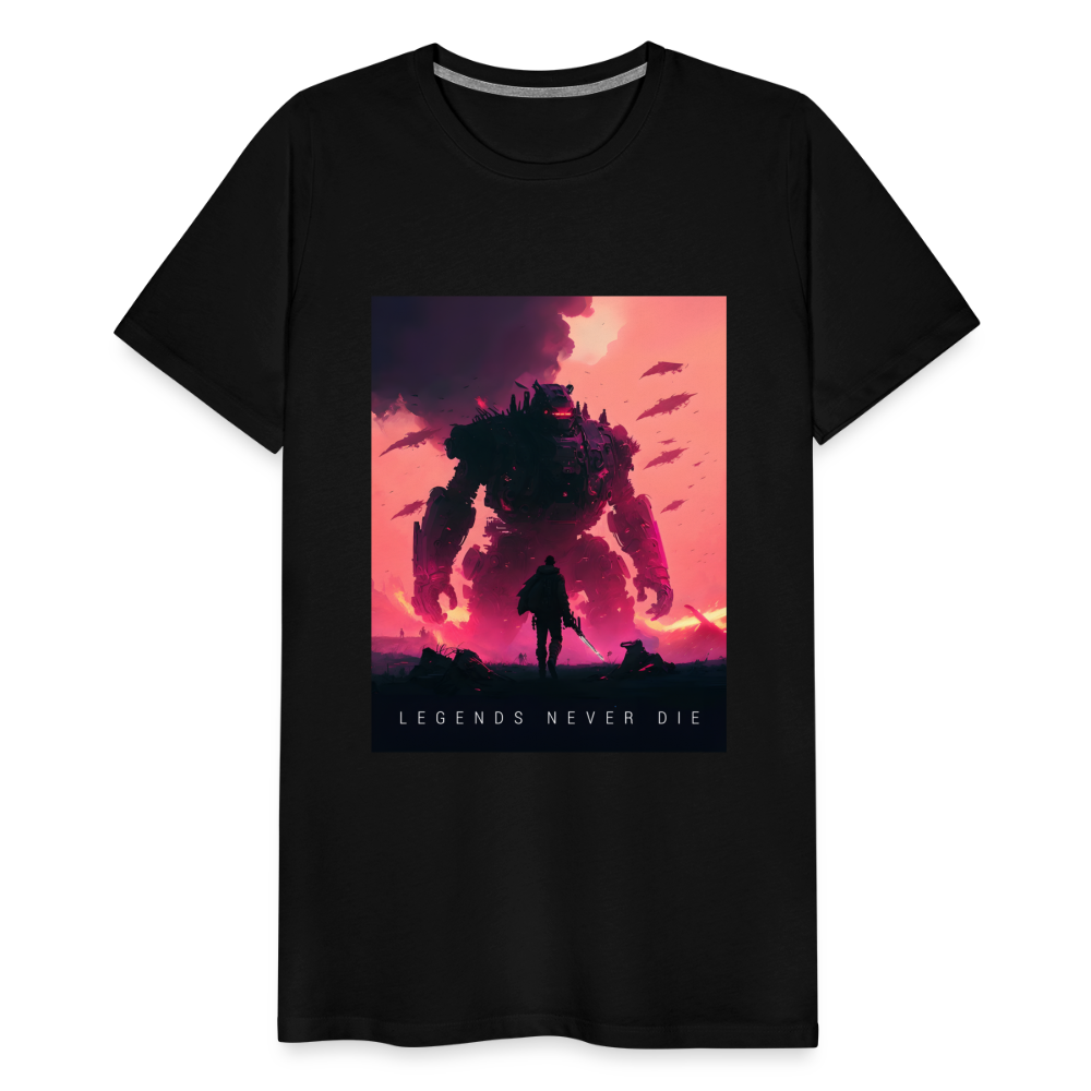 Legends Never Die Men's Premium T - black