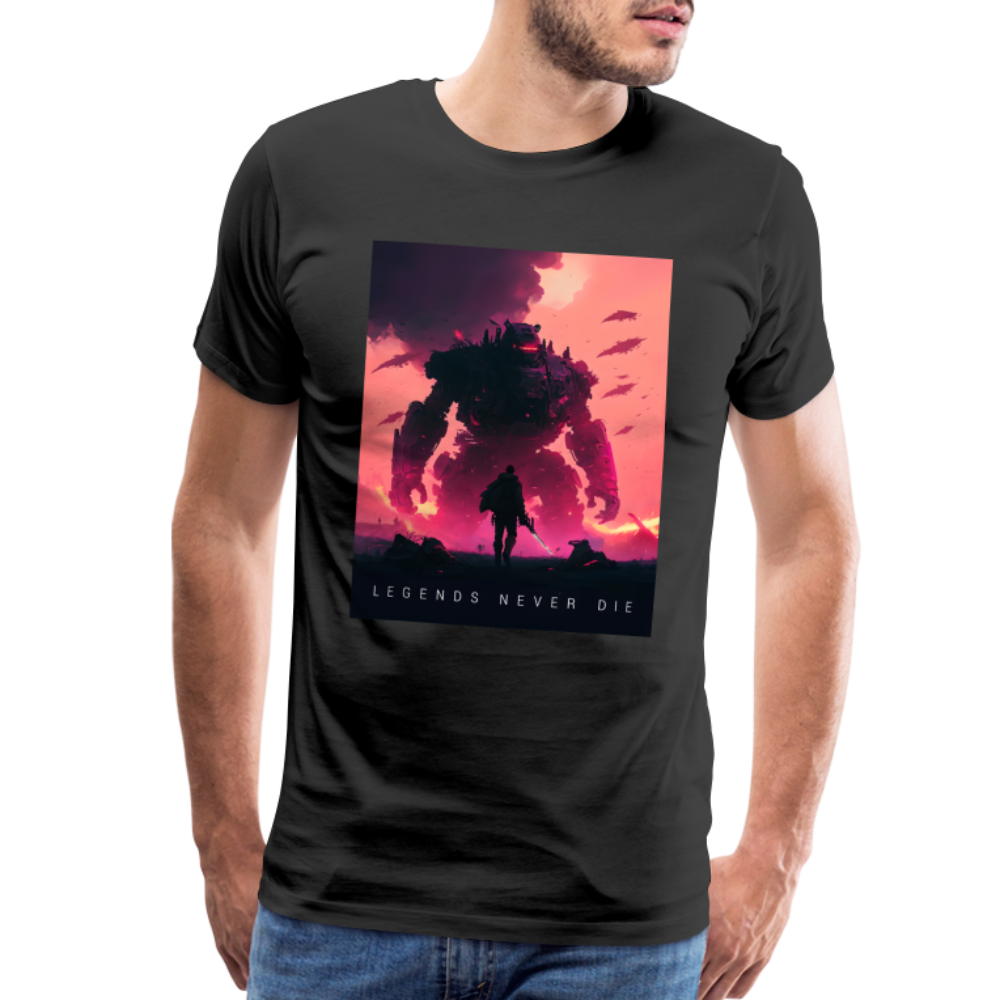 Legends Never Die Men's Premium T - black