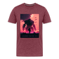 Legends Never Die Men's Premium T - heather burgundy