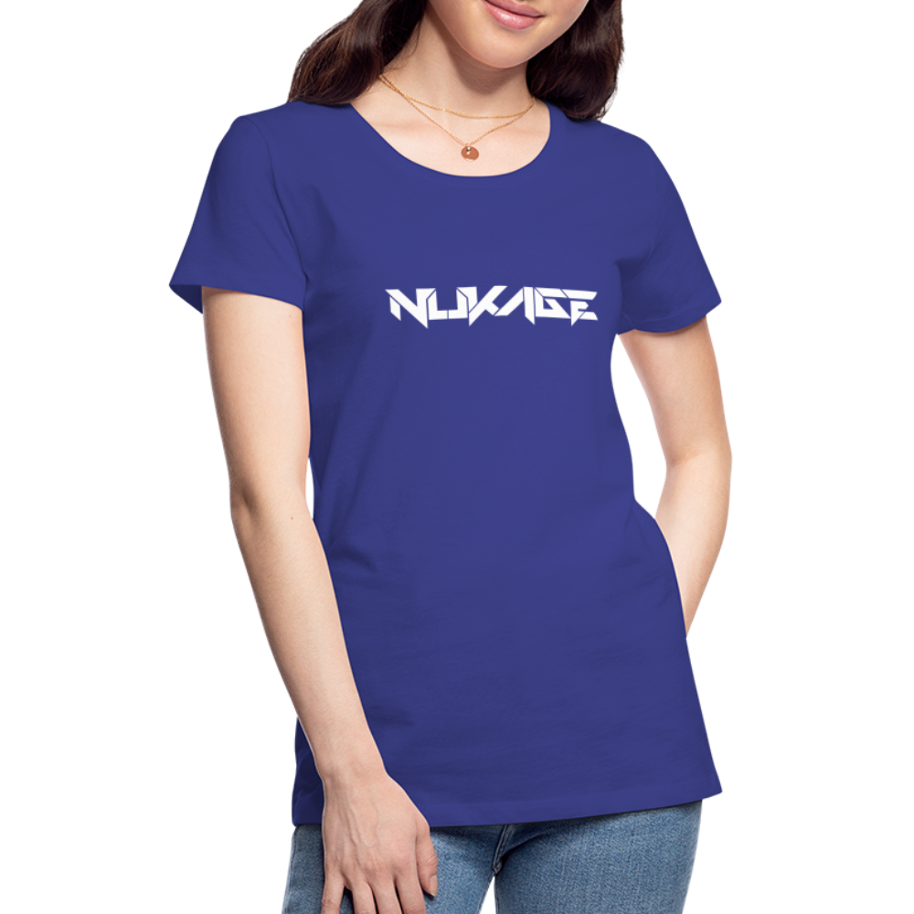 Nukage Logo Women’s Premium T - royal blue