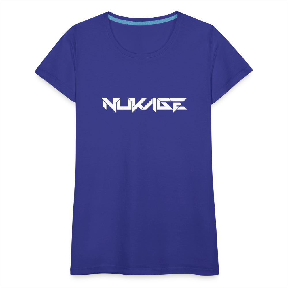 Nukage Logo Women’s Premium T - royal blue