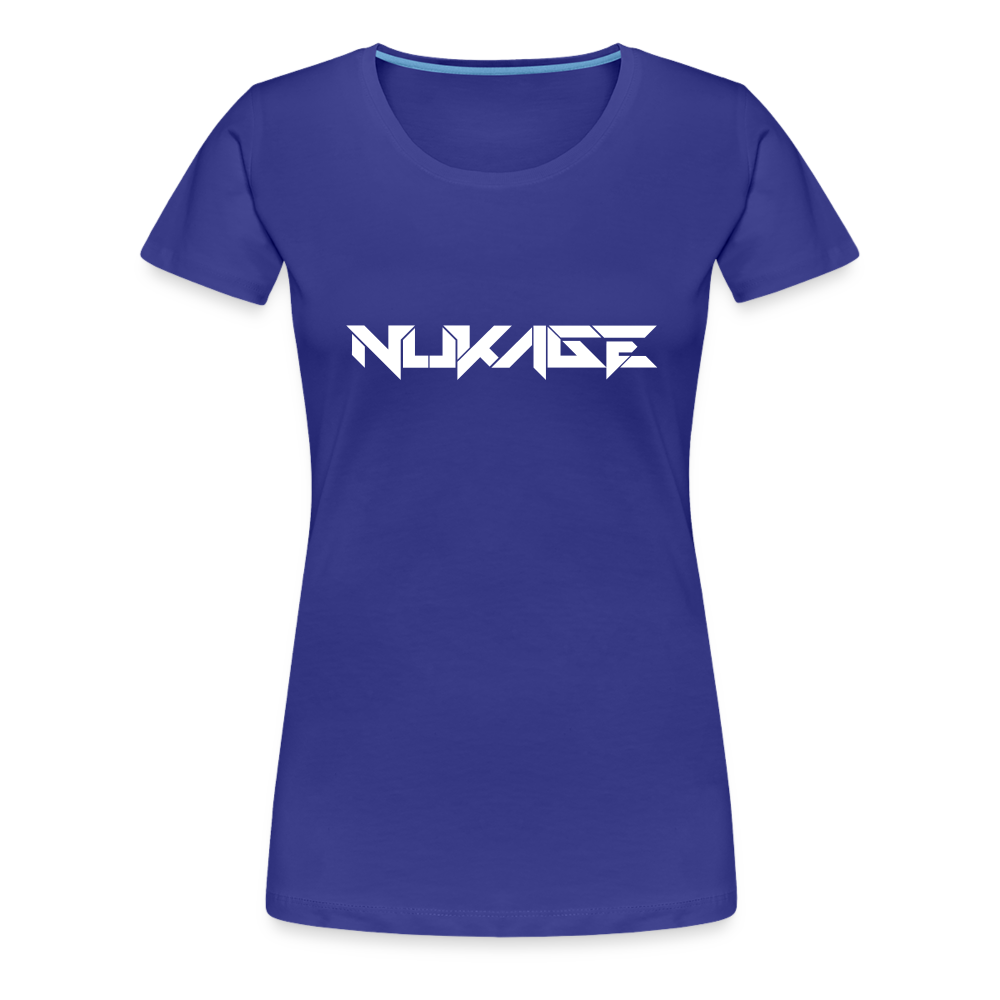 Nukage Logo Women’s Premium T - royal blue