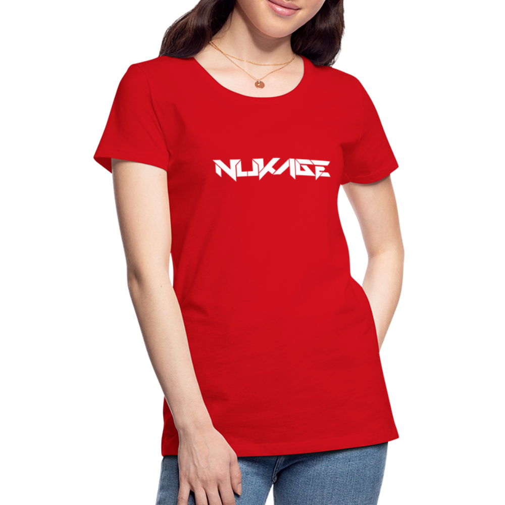 Nukage Logo Women’s Premium T - red