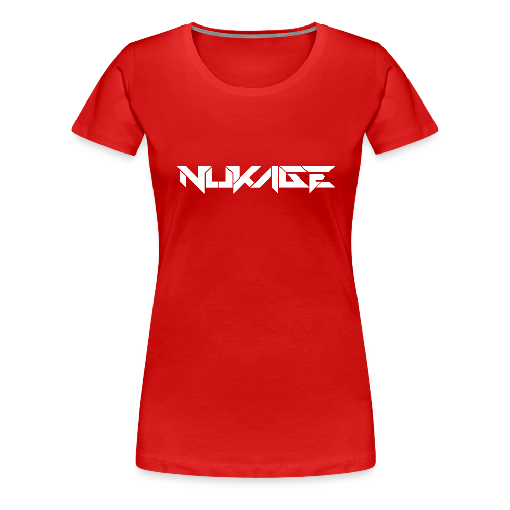 Nukage Logo Women’s Premium T - red