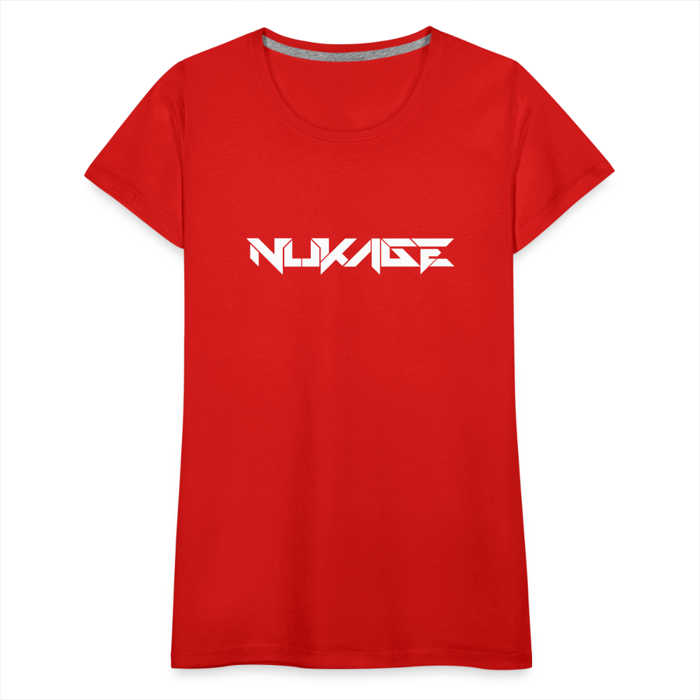 Nukage Logo Women’s Premium T - red