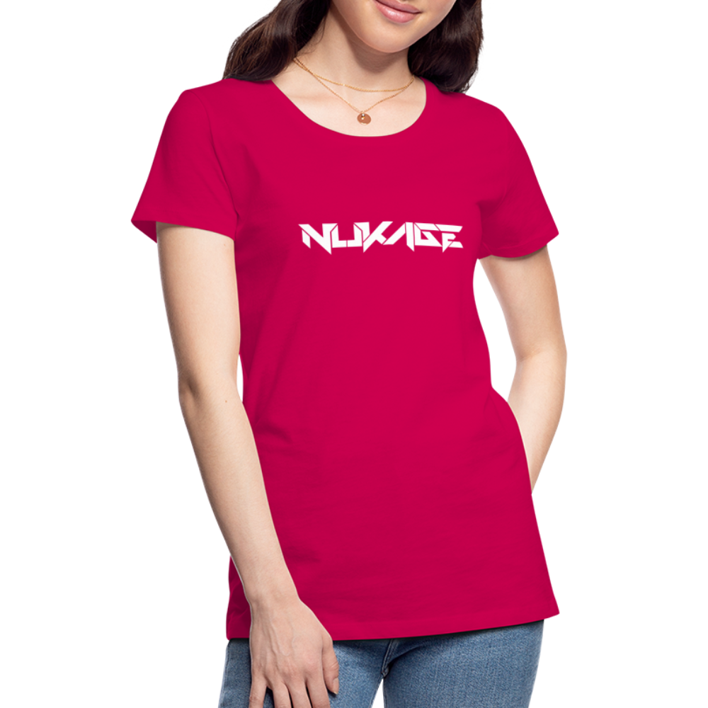 Nukage Logo Women’s Premium T - dark pink