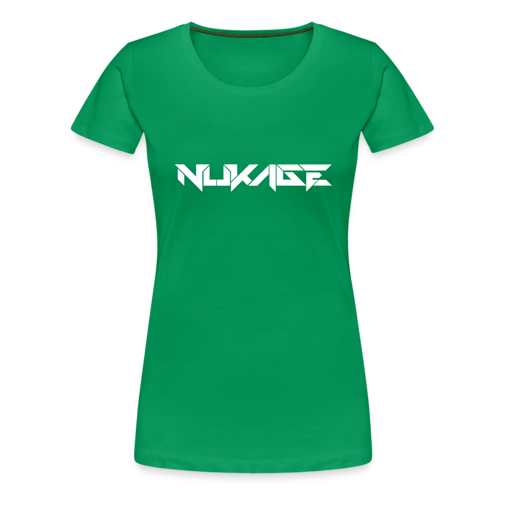 Nukage Logo Women’s Premium T - kelly green