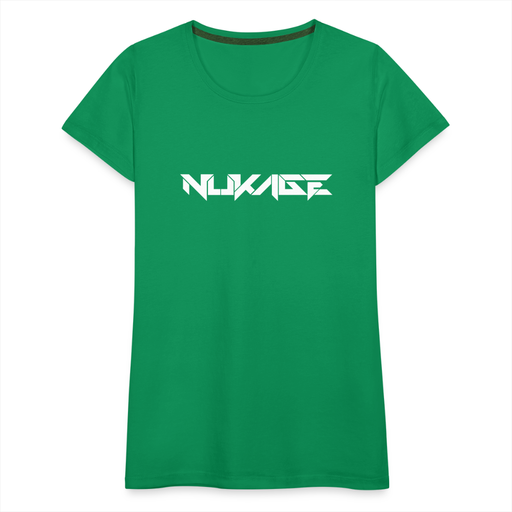 Nukage Logo Women’s Premium T - kelly green