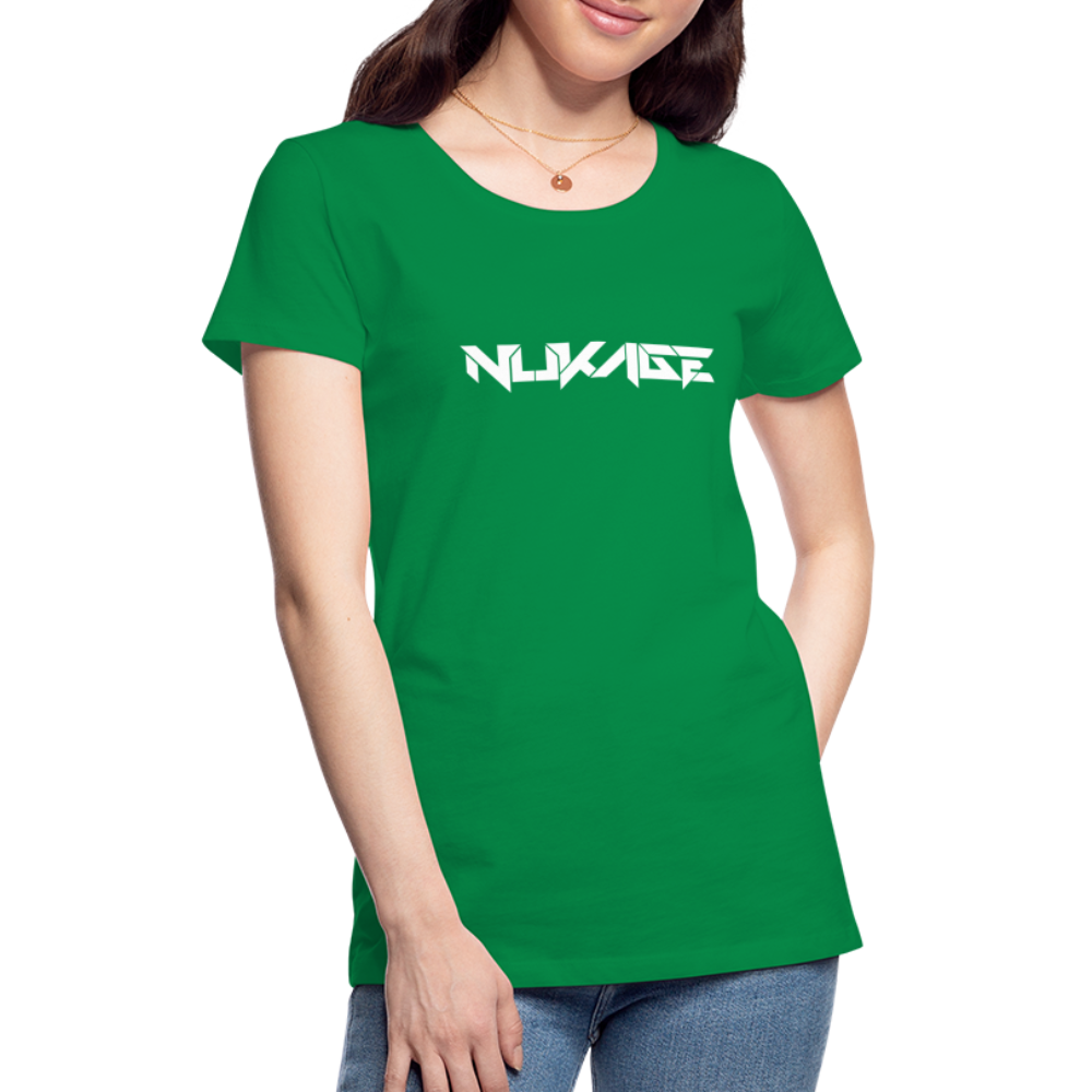 Nukage Logo Women’s Premium T - kelly green