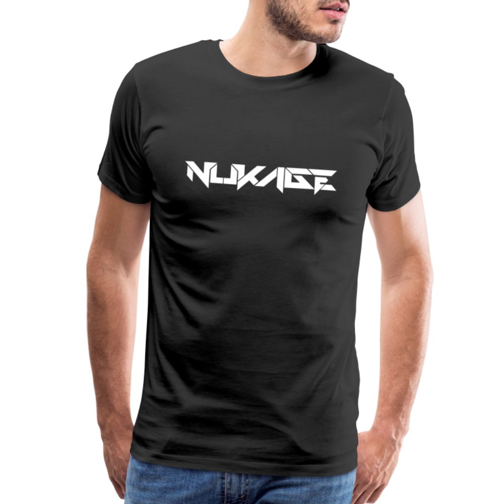 Nukage Logo Men's Premium T - black