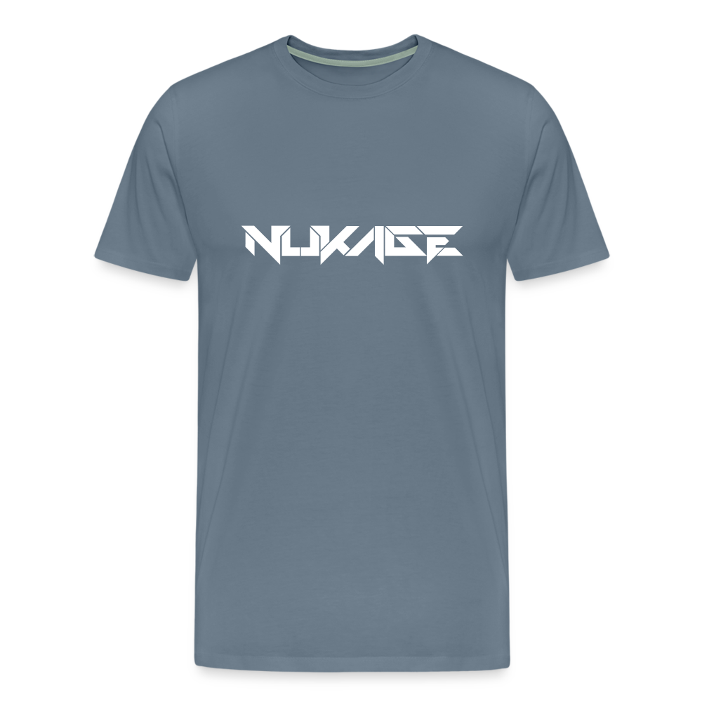 Nukage Logo Men's Premium T - steel blue