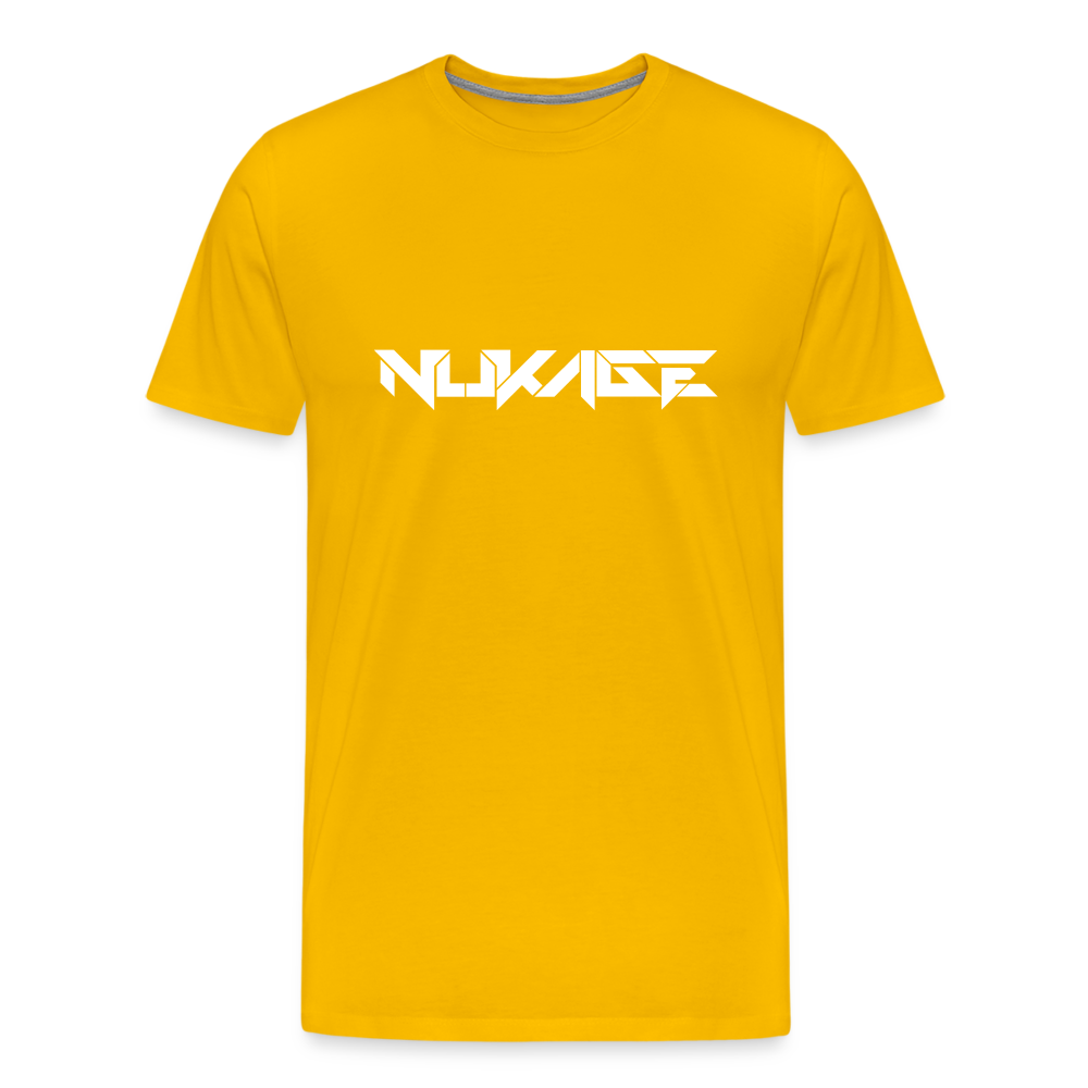 Nukage Logo Men's Premium T - sun yellow