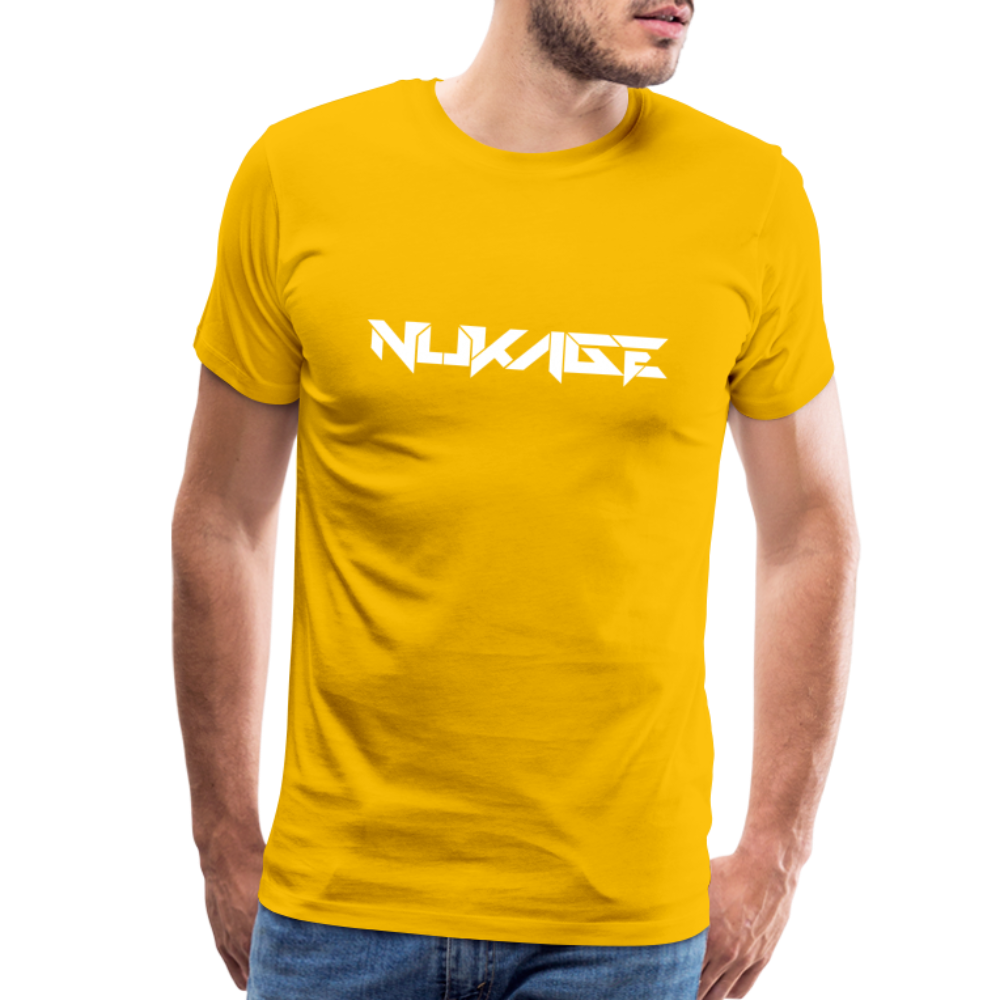 Nukage Logo Men's Premium T - sun yellow