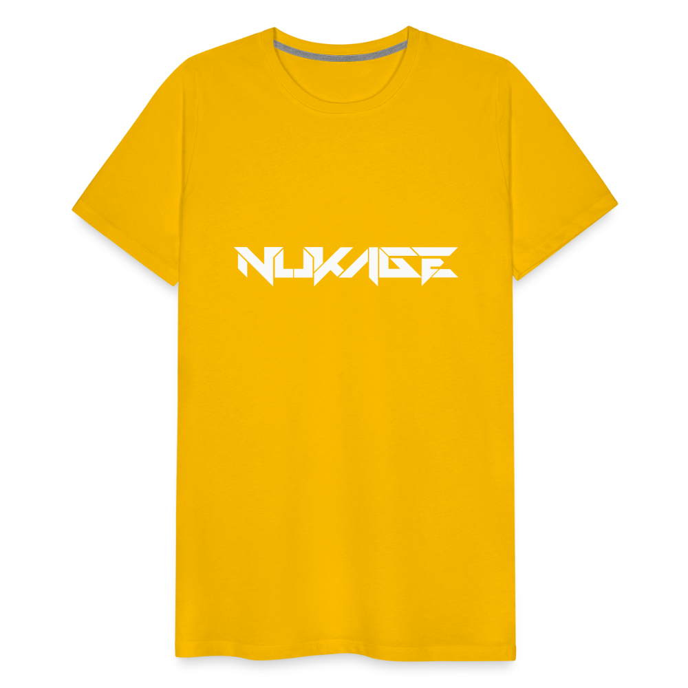 Nukage Logo Men's Premium T - sun yellow