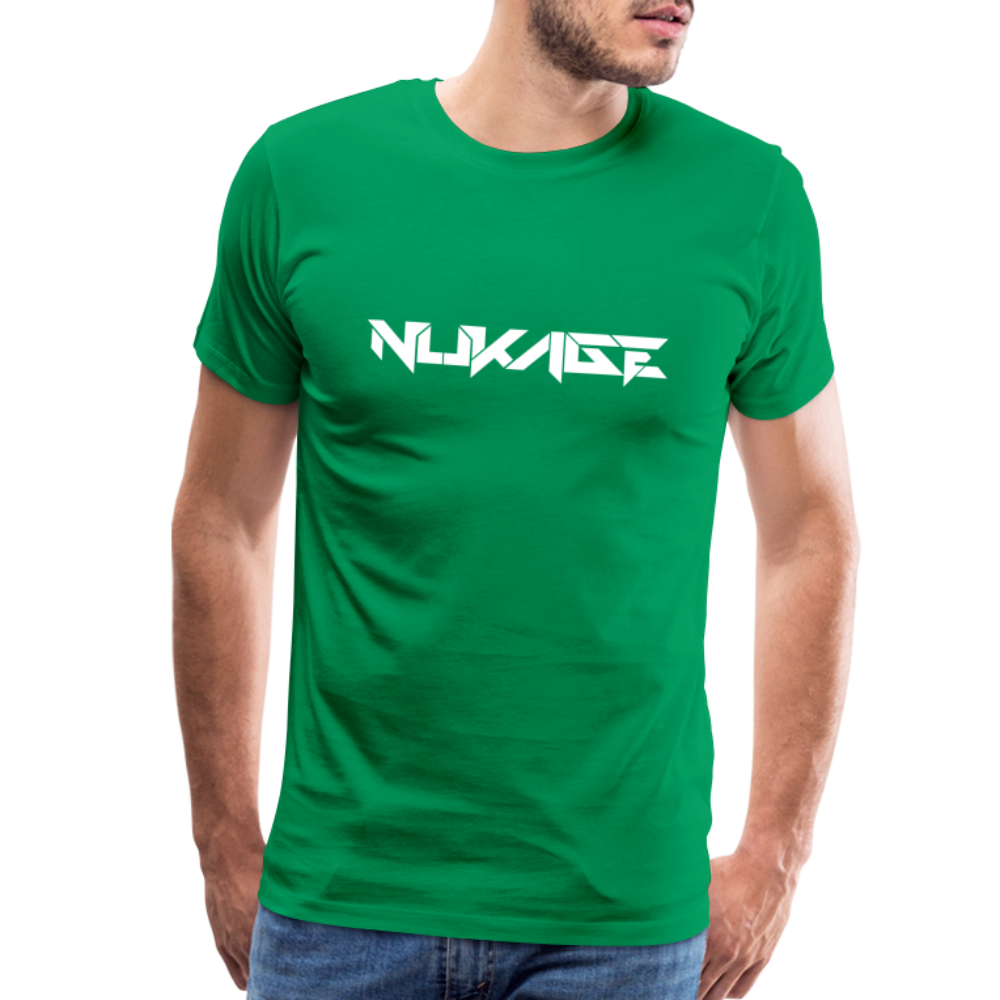 Nukage Logo Men's Premium T - kelly green