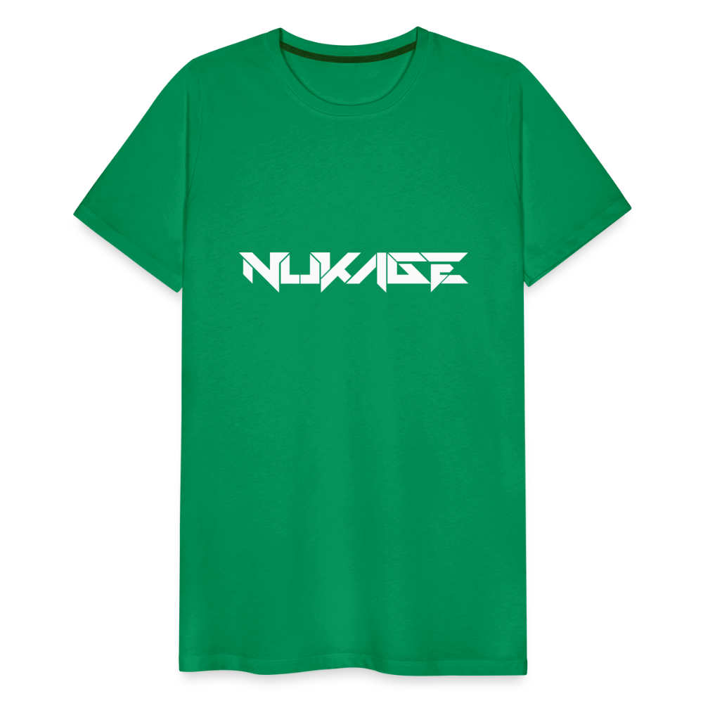 Nukage Logo Men's Premium T - kelly green