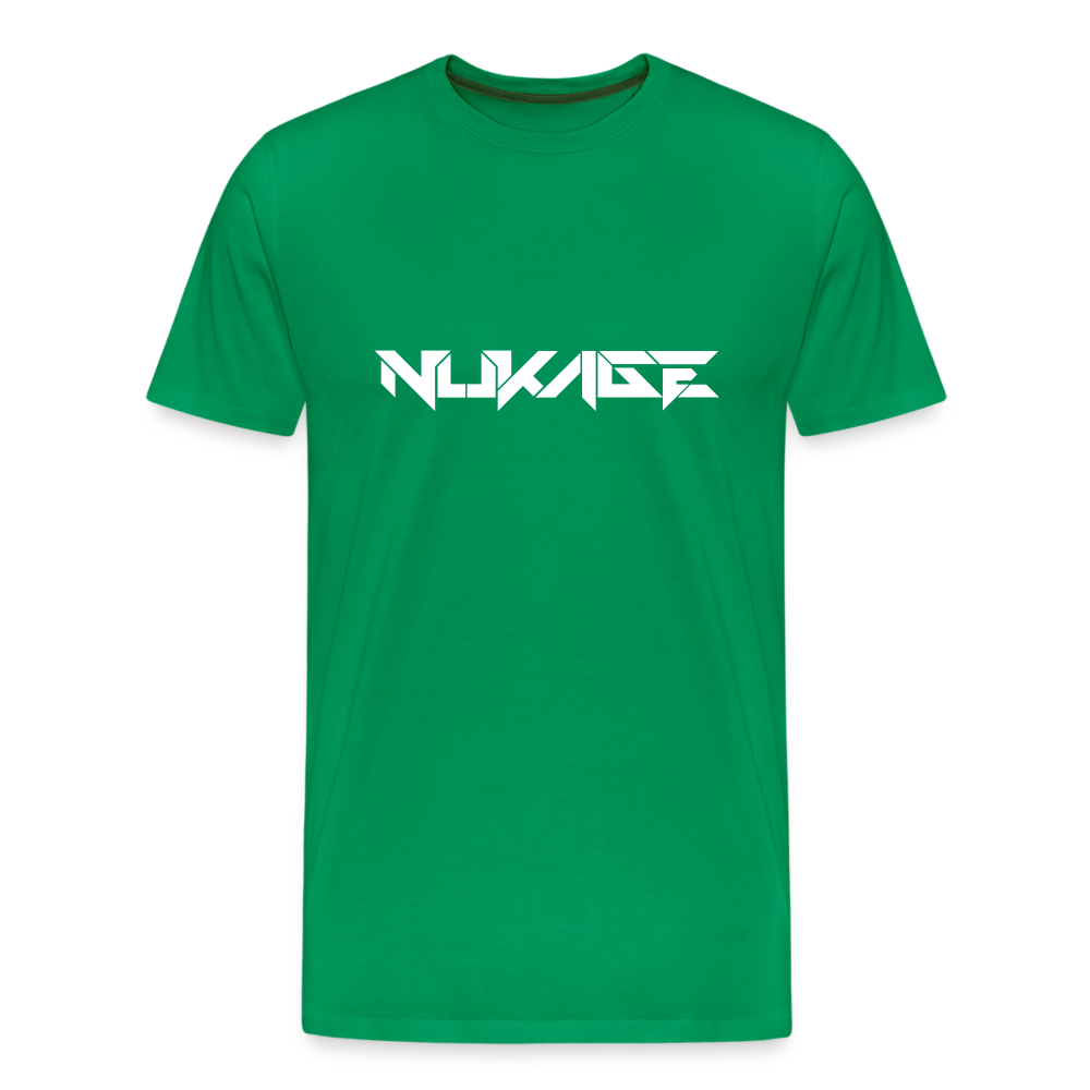 Nukage Logo Men's Premium T - kelly green