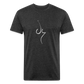 Dy Men's Fitted T - heather black