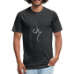 Dy Men's Fitted T - heather black