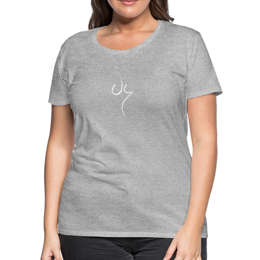 Dy Women’s Premium T - heather gray