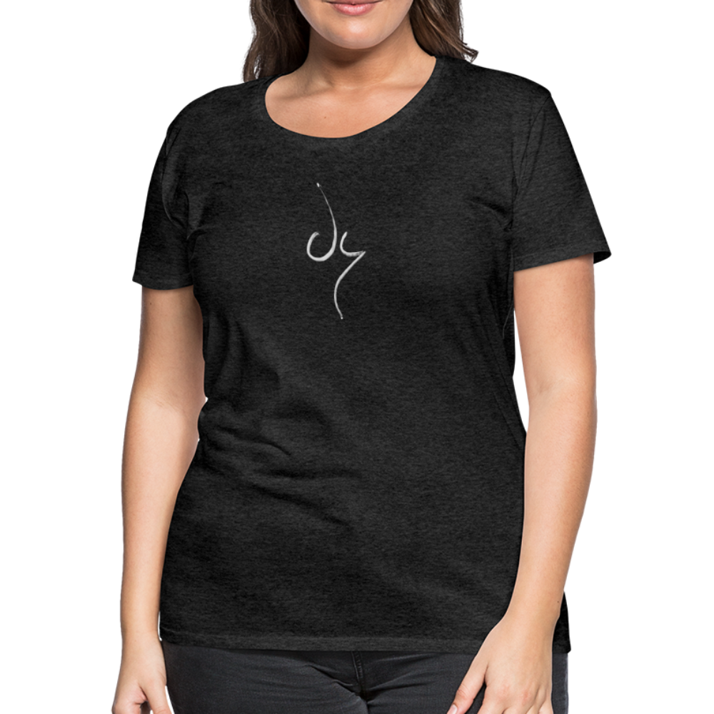 Dy Women’s Premium T - charcoal grey