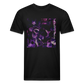 The Bluest of Purples Men's Fitted T - black