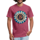 Cenotaph Men's Fitted T - heather burgundy