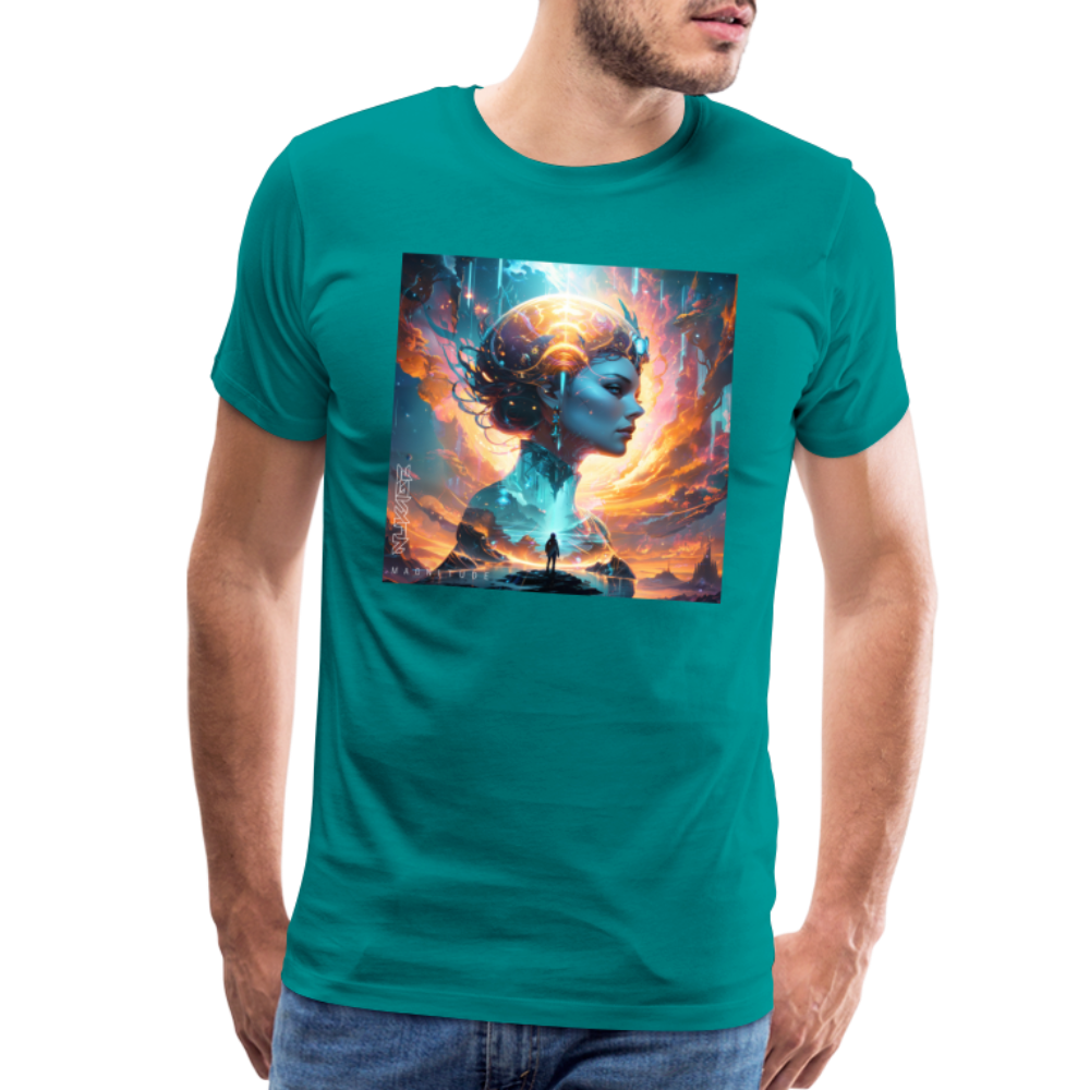 Magnitude  Men's Premium T - teal