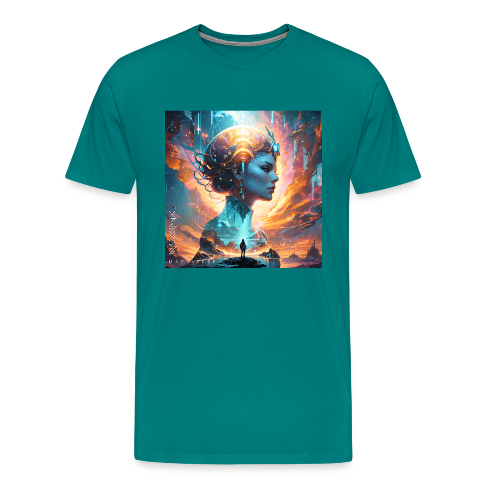 Magnitude  Men's Premium T - teal