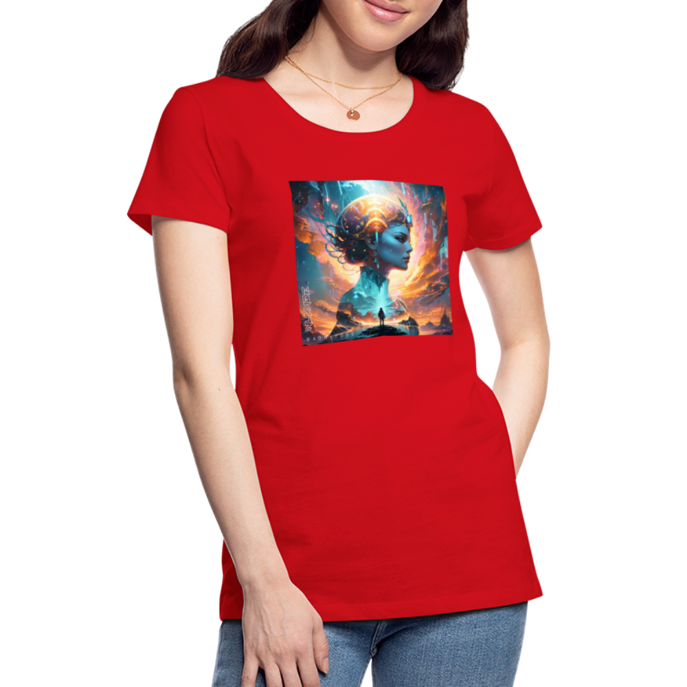 Magnitude Women’s Premium T - red