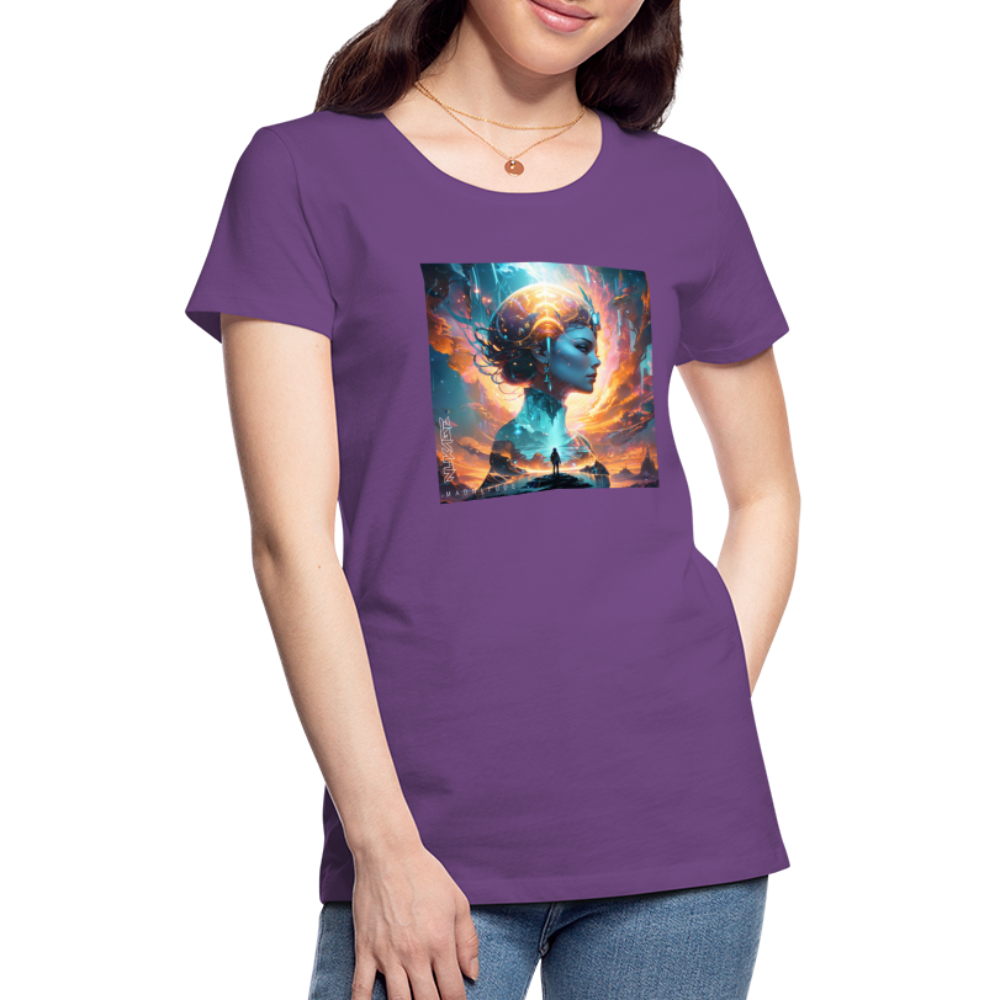 Magnitude Women’s Premium T - purple