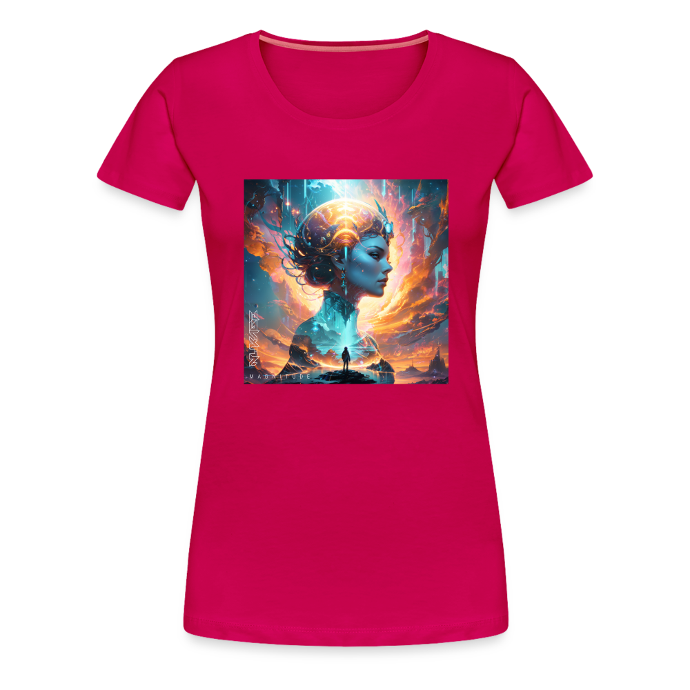 Magnitude Women’s Premium T - dark pink