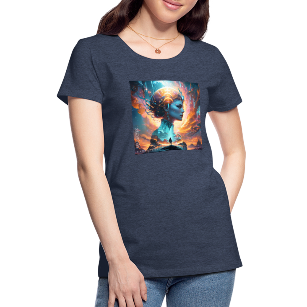 Magnitude Women’s Premium T - heather blue