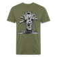 Me Men's Fitted T - heather military green