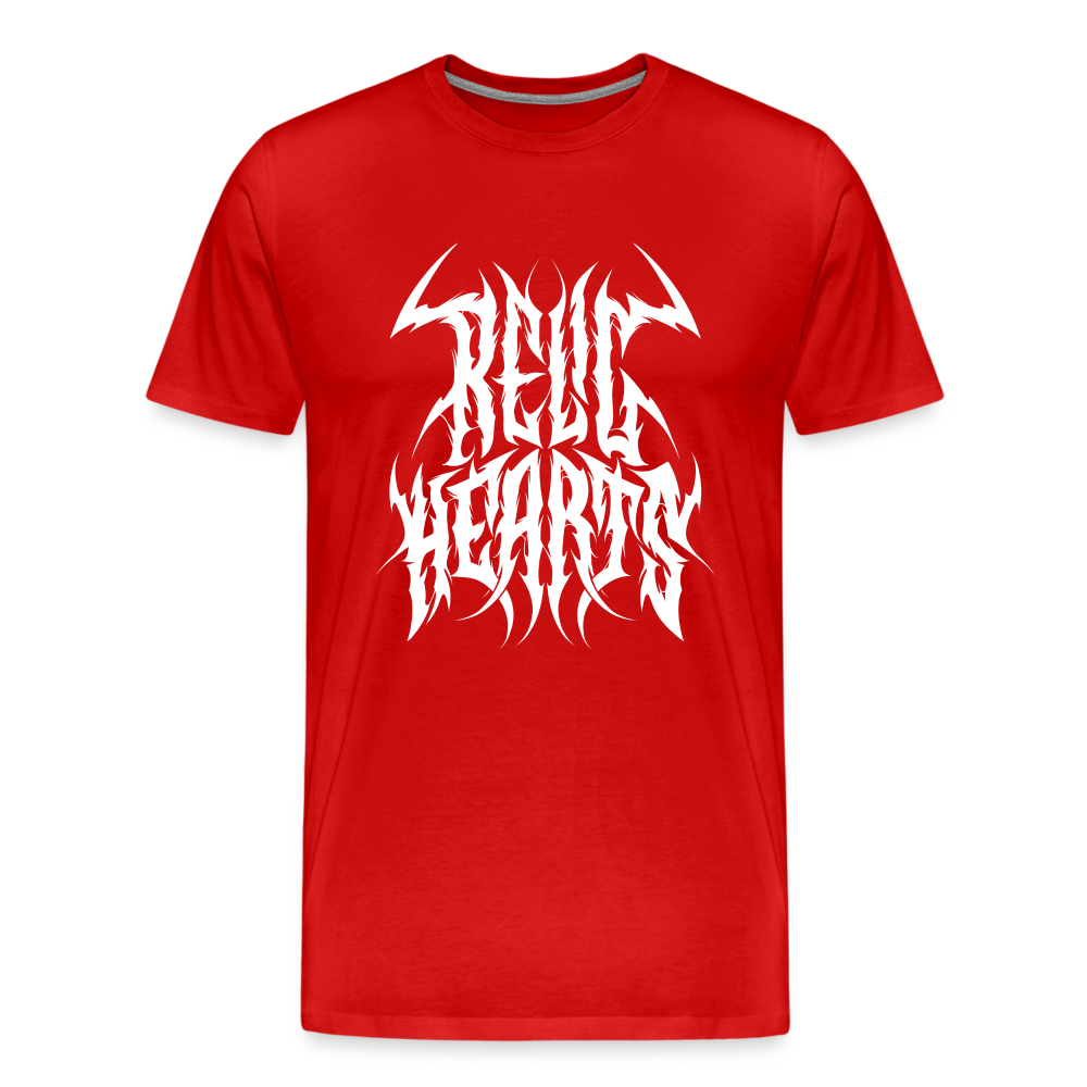 Relic Hearts Metal Logo Shirt - red