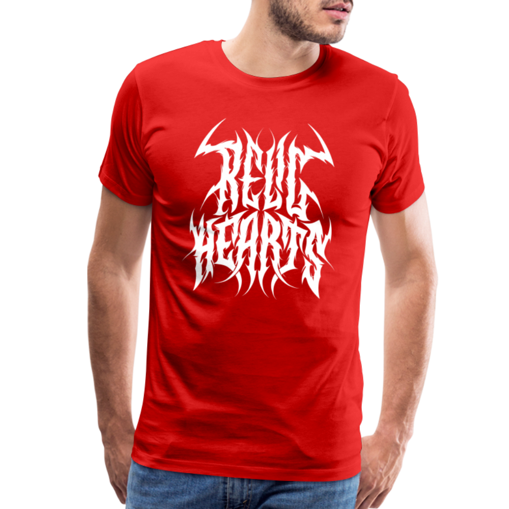 Relic Hearts Metal Logo Shirt - red